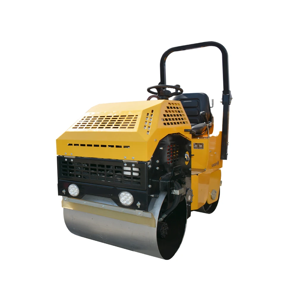 Construction machinery compactor roller vibratory road roller two wheel road roller