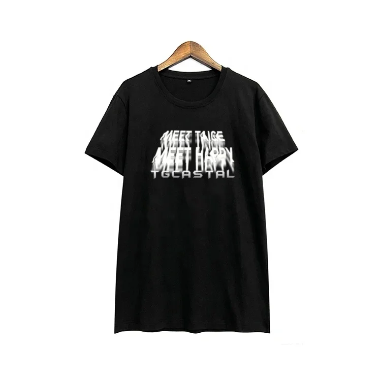 Wholesale mens digital printing t shirts high quality 200 GSM cotton t shirts short sleeve round neck shirt