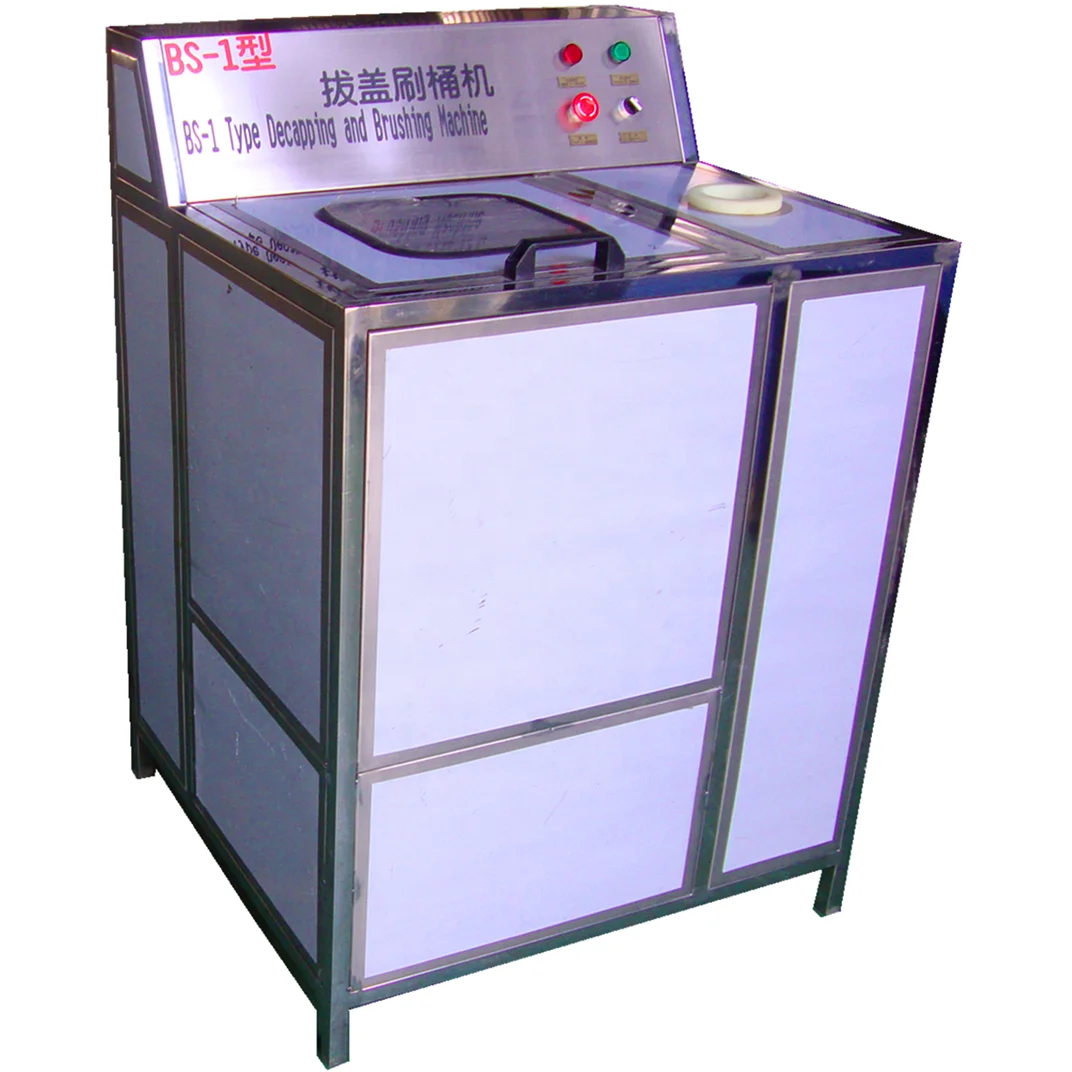 3&5 Gallon 18.9/20L Bottled Drinking Water Barrel Bucket Brushing Remover Decapping Washer Machine