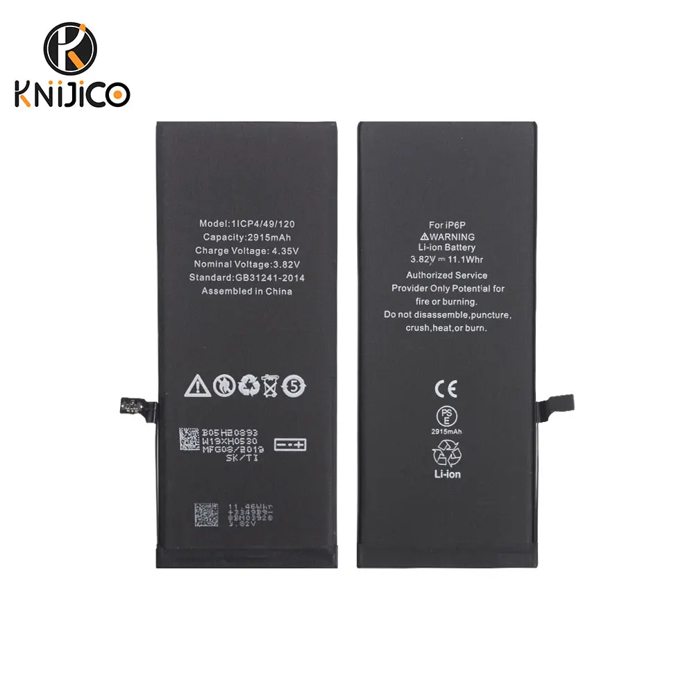 Mobile Zero cycle real capacity standard Li-ion battery for iphone 5 6 7 8 X XR XS XS Max rechargeable battery for iphone 6 7 8