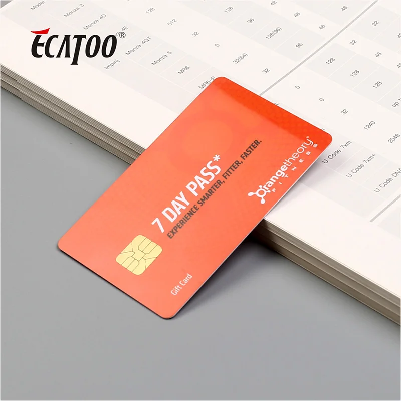Factory price customize Printing PVC Plastic RFID card Gift Card Loyalty card