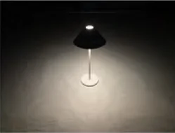 Waterproof Movable rechargeable portable LED table light with batteries