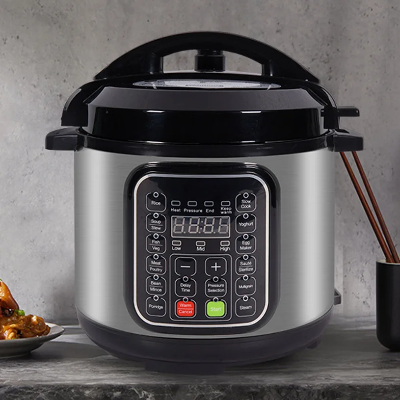 Factory wholesale automatic  multifunctional soup cooker 10 liters kitchen electric digital pressure cooker