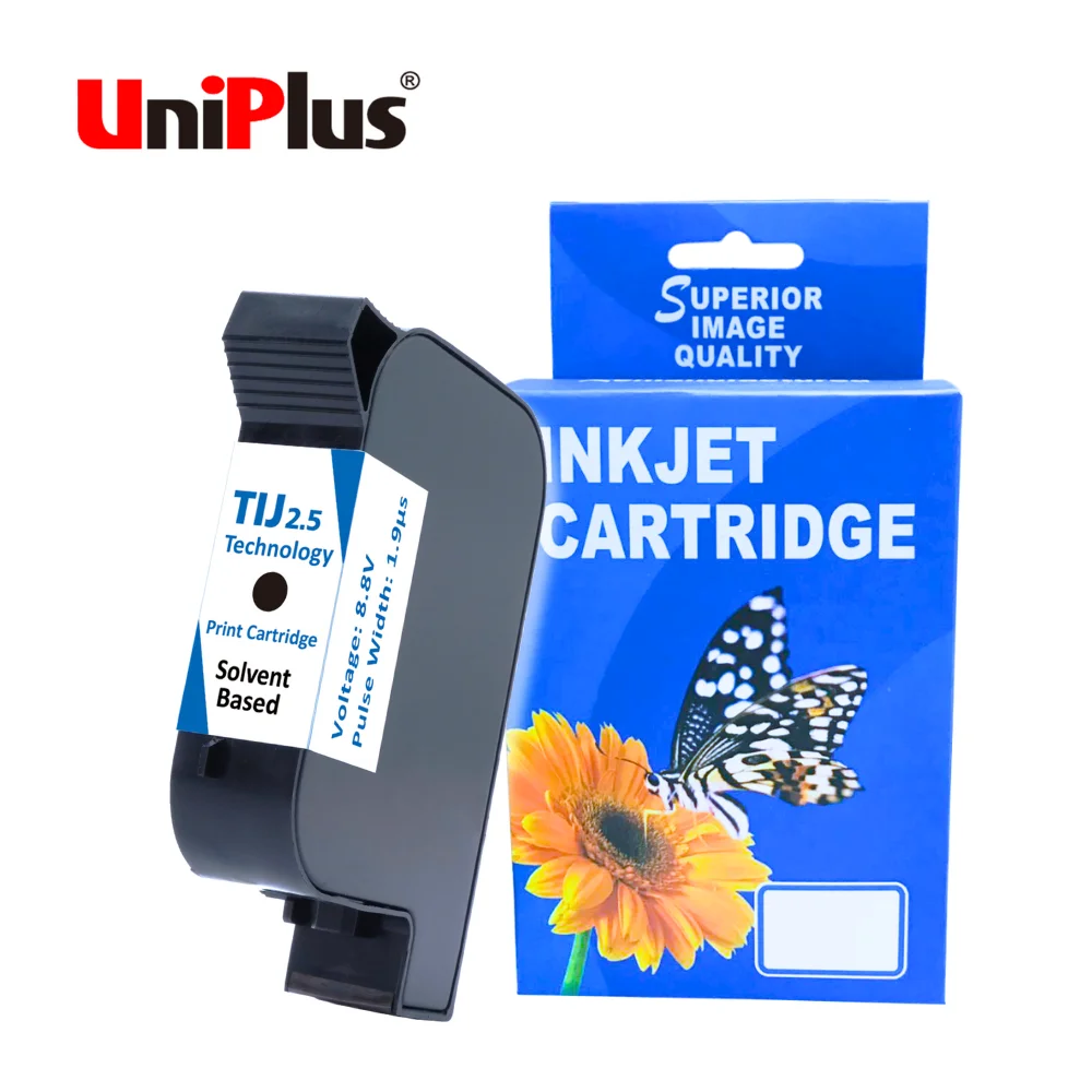 Made in Taiwan Uniplus Hp45 2560 2570 2580 2590 Tij 2.5 Inkjet Cartridge for Packaging
