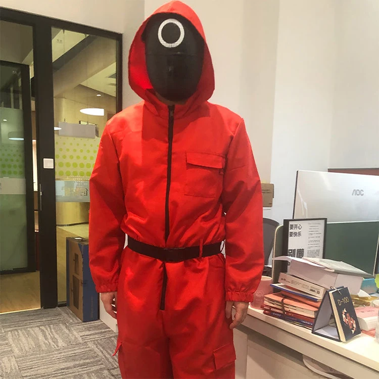 Full Set In Stock Support Customization Jumpsuit Squid Game Tracksuit Hoodie Cosplay Costume