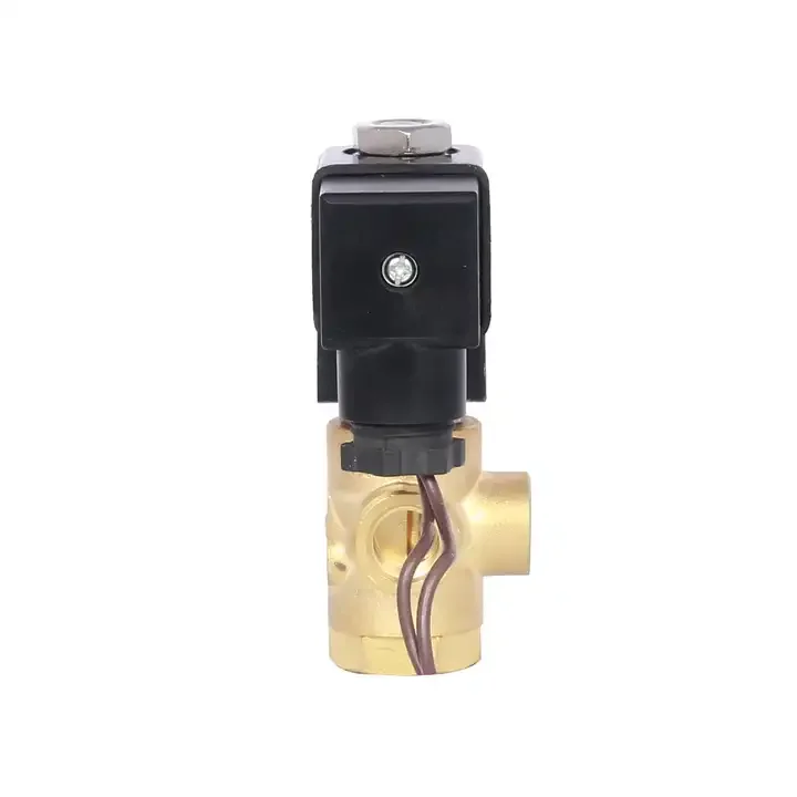 Good Quality  Ce Approved Direct Acting 3 Way General Purpose 12vdc 24vdc Solenoid Valve