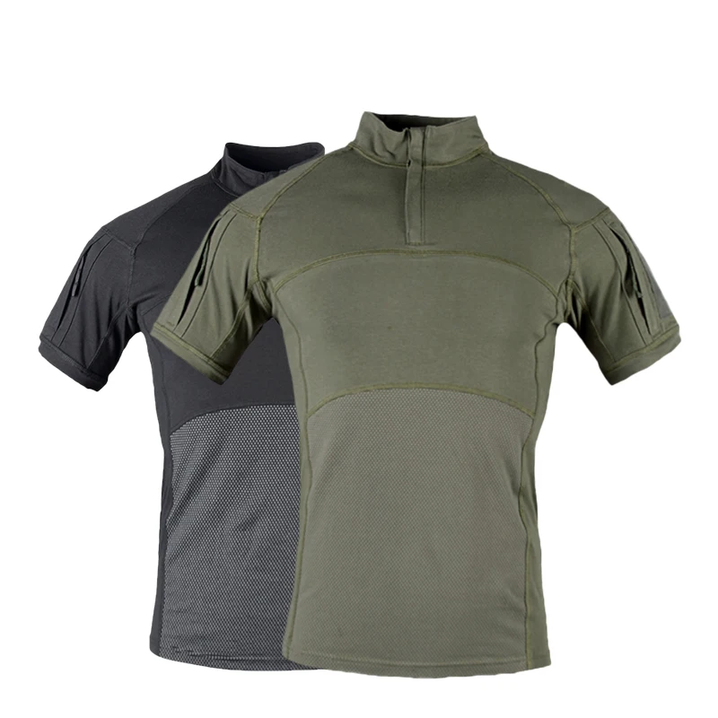 
New design Outdoor tactical camouflage uniform 100% T-shirt ,sleeve uniform camouflage army military frog suit 