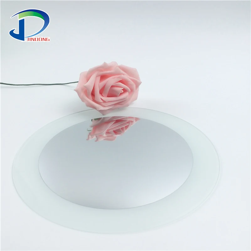 Compact Magnifying Mirror Glass 3X 5X 10X Frameless Makeup Mirror for LED Magnification Mirrors