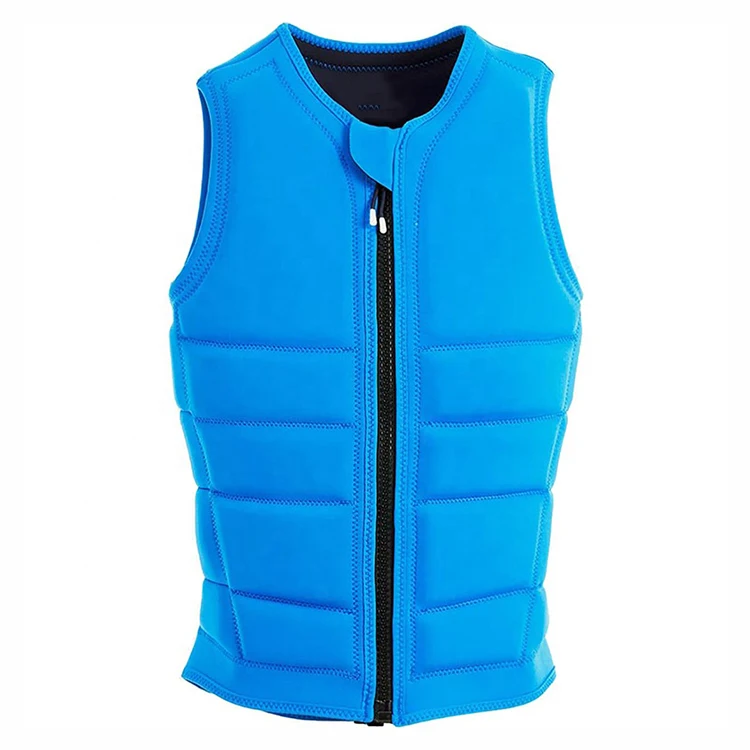 New design high strech flexible life vest black life jacket for sports swimming suitable for adult