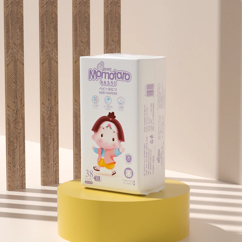 Momotaro famous brand manufacturer wholesale XL size disposable baby diapers