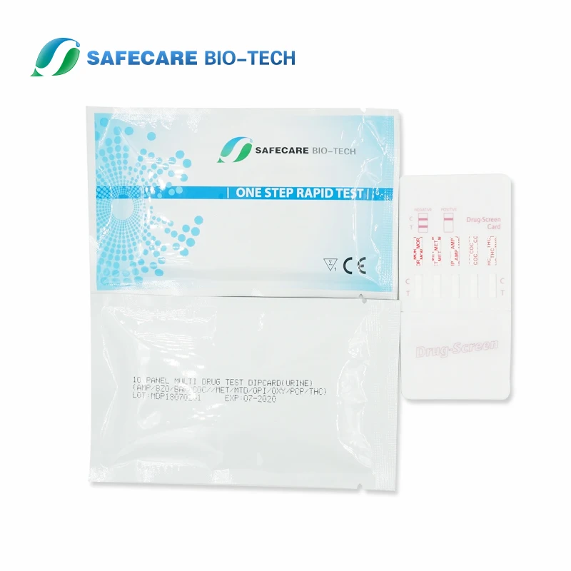 Factory Directly Supply Ce Certificated Drugtest Urine Drug Of Abuse Test Rapid Test Kit