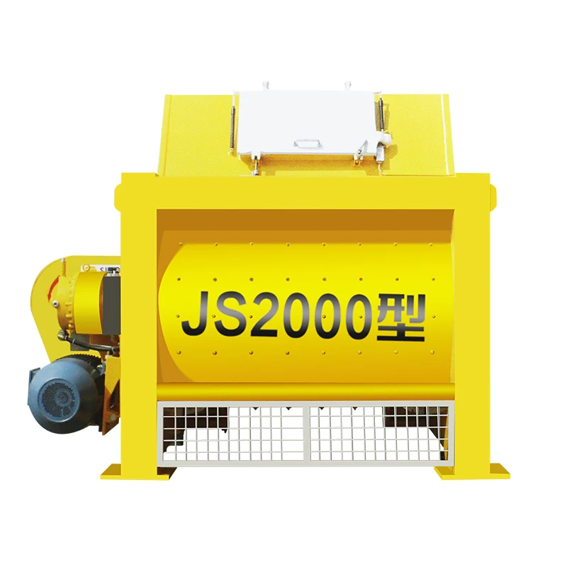 Concrete Batching Plant Js1500 Dual Axis Forced Concrete Mixer Two Shaft Mixing Blade Js 1000