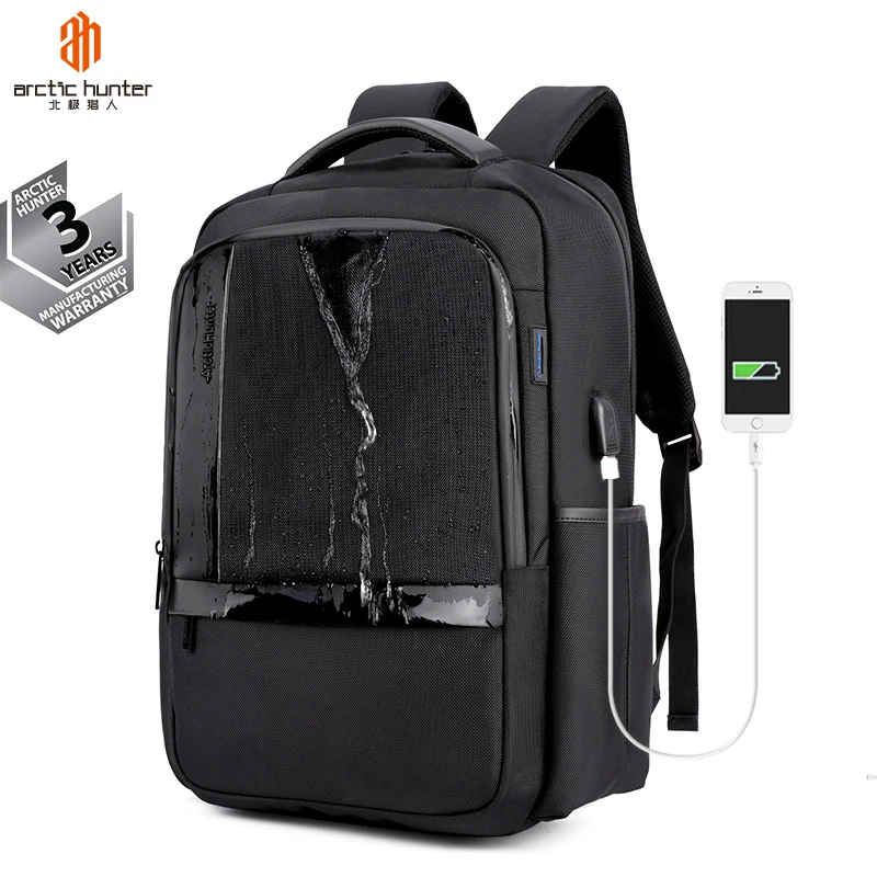 [Arctic Hunter] 2021 New style waterproof sport college laptop Backpack waterproof smart cool backpack bag