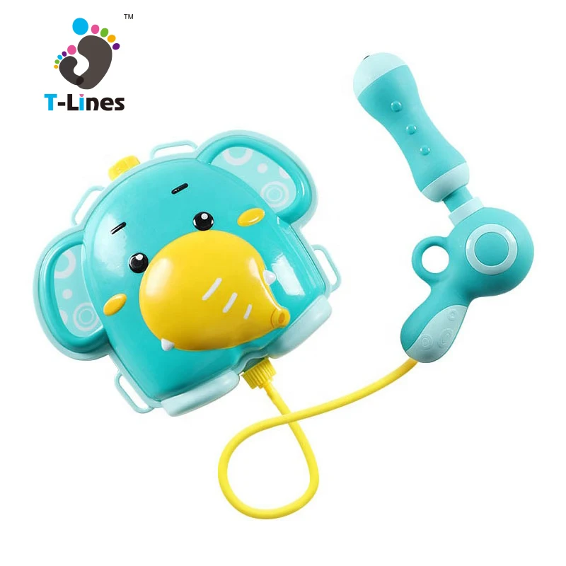 Backpack elephant duck beach outdoor toy water gun