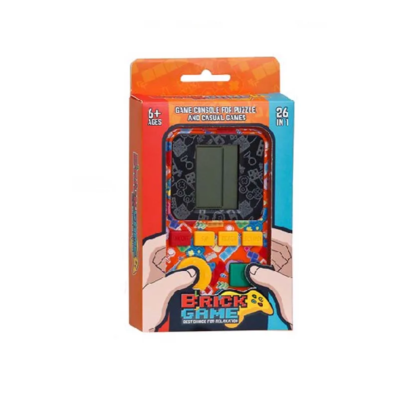 2025 Newest Mini game machine key chain pocket game network red retro childhood memories game