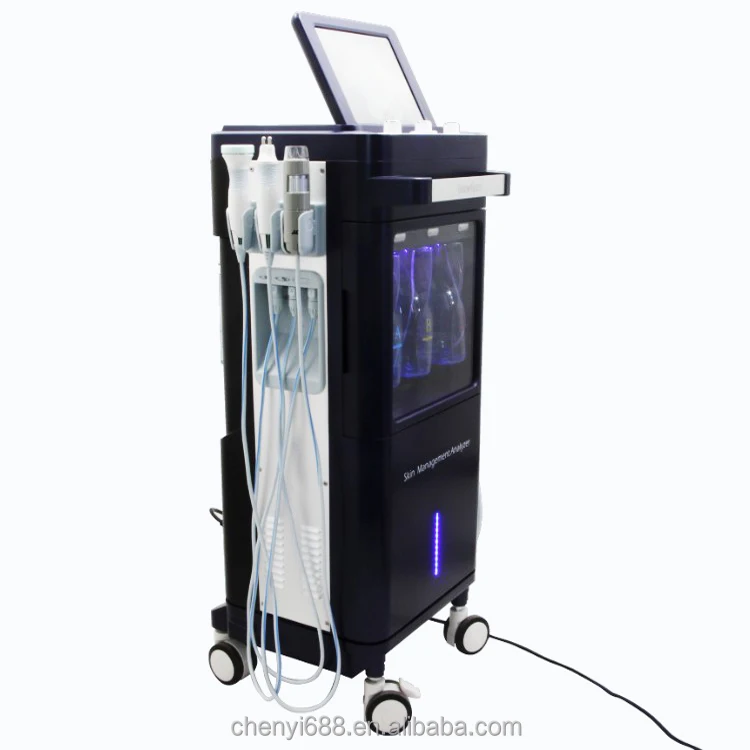 ChenYi 6 In 1 Skin Peel Facial Machines Professional RF Oxigen Hydra Dermabrasion Beauty Equipment