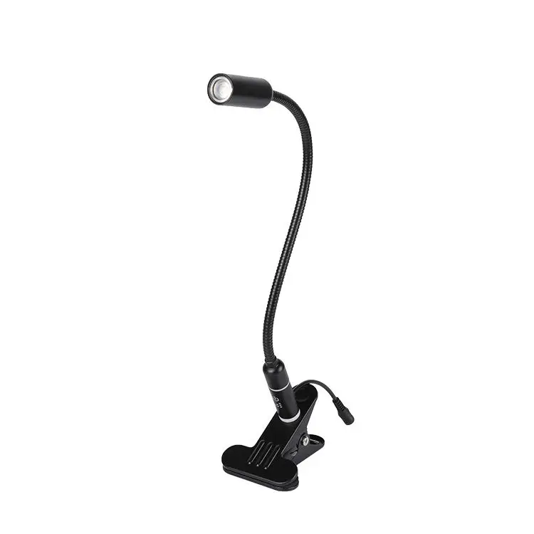 Flexible Dimmable LED Source Power Switch Touch Control Mini Tableside Desk Night Lights Reading Lamp Living Room Lamp with Clip