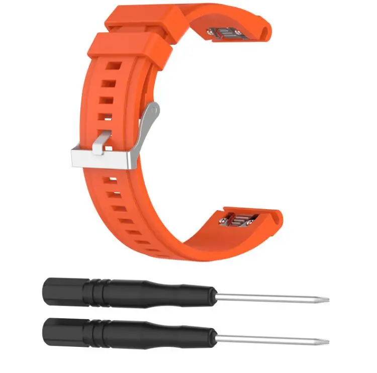 For Garmin Fenix Quick Release Band , Soft Silicone Sport Watch Strap for Garmin Fenix 6X/fenix5X/fenix3 HR/D2
