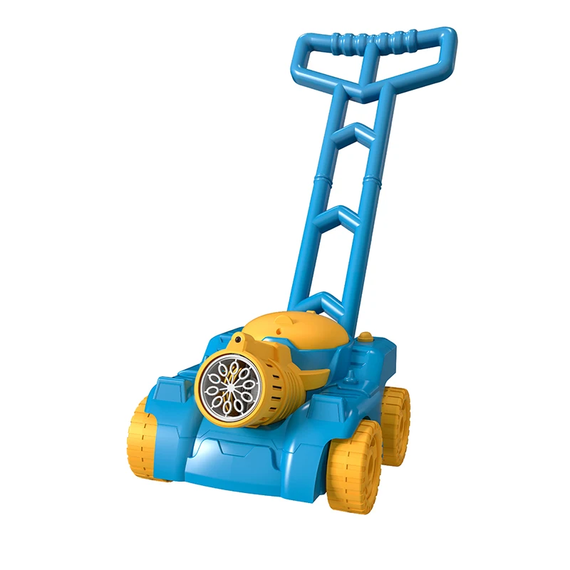 Bubble Lawn Mower For Kids - Automatic Push Toy For Toddlers,Summer Outdoor Toy Fun For Backyard,Beach,And Swimming