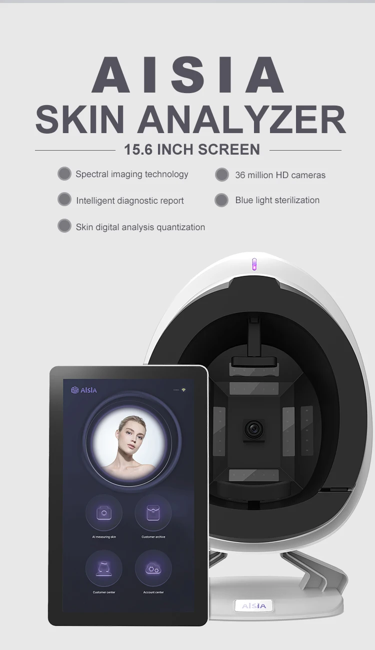Trending product 3D Skin Test Scanner Equipment Face Analyzer Beauty Machine Home Use Price Face Detector Device