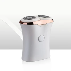 NEW Mini USB Electric Shaver Rechargeable Electric Men Razor Shaver For Travelling RQ218 porket shaver for man