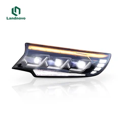 Landnovo whole sale auto parts car light for Toyota Pardo 2018-2021 assembly led head light head lamp
