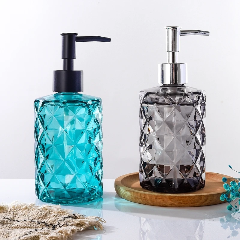 Manufacturer wholesale Empty 250ml 300ml 500ml hand sanitizer glass bottle