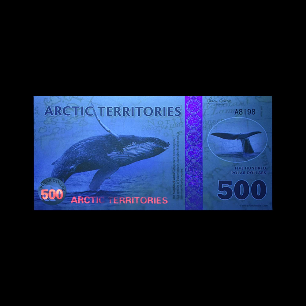 Arctic Commemorative Banknote Complete Set of 14 Different Denominations 1 2 3 5 6 8 9 10 15 25 50 100 250 500 Dollar Collection