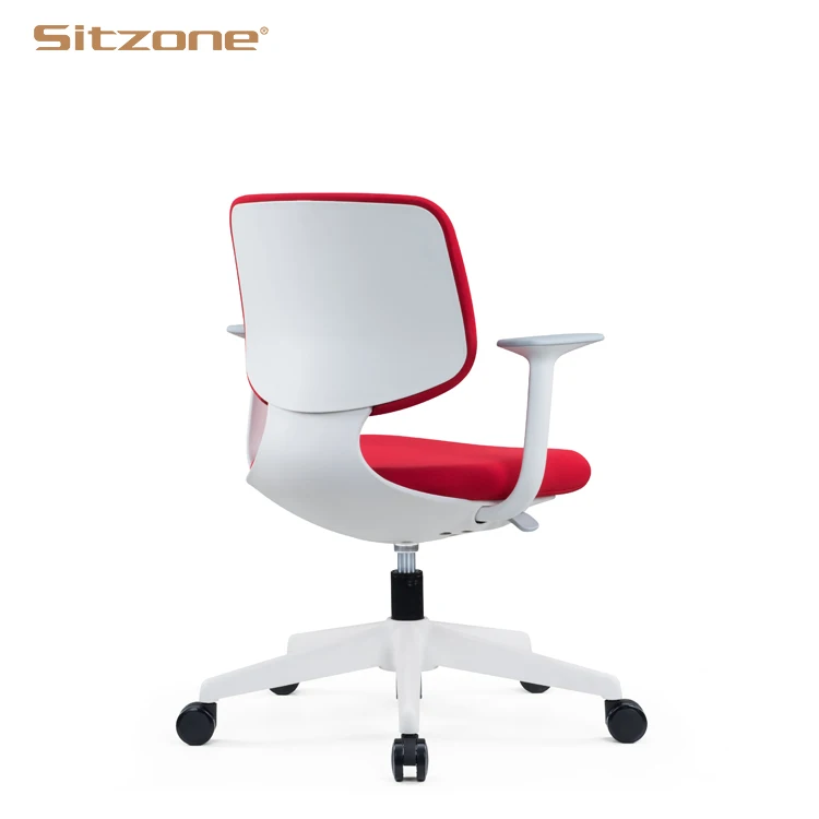 Color custom contrast color high elastic padded back small mesh office chair conference chair mesh swivel chair