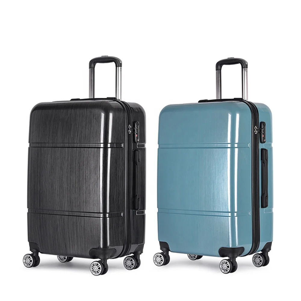 Hardshell Luxury Abs+pc Luggage Sets Aluminium Trolley Travel Suitcase case bags