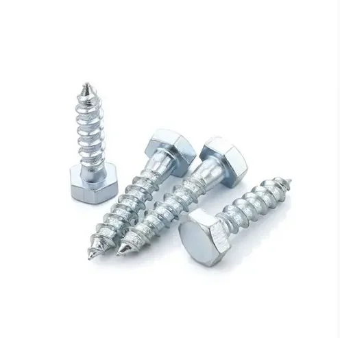 High quality Factory price colored hex head wood screws DIN 571
