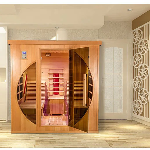 Home Relax Lay Down Chairs Infrared Sauna Far Infrared Recliner Sauna for 2 Person