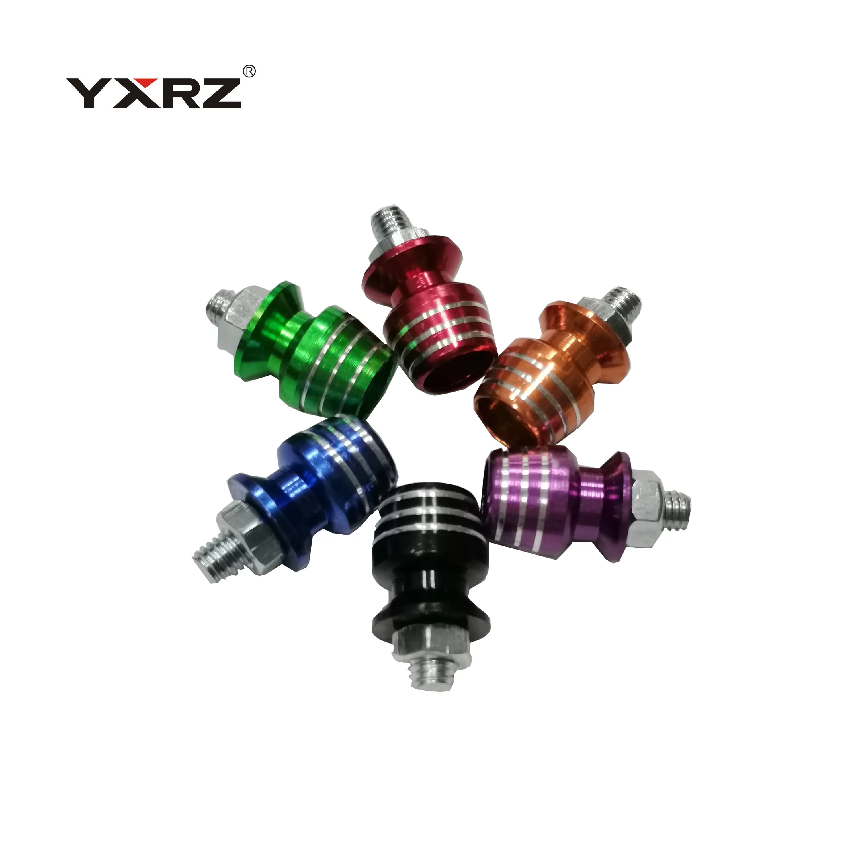 Цветные хромированные болты с покрытием, крышка, комплект крепежных болтов для мотоцикла, болты и винты для номерного знака