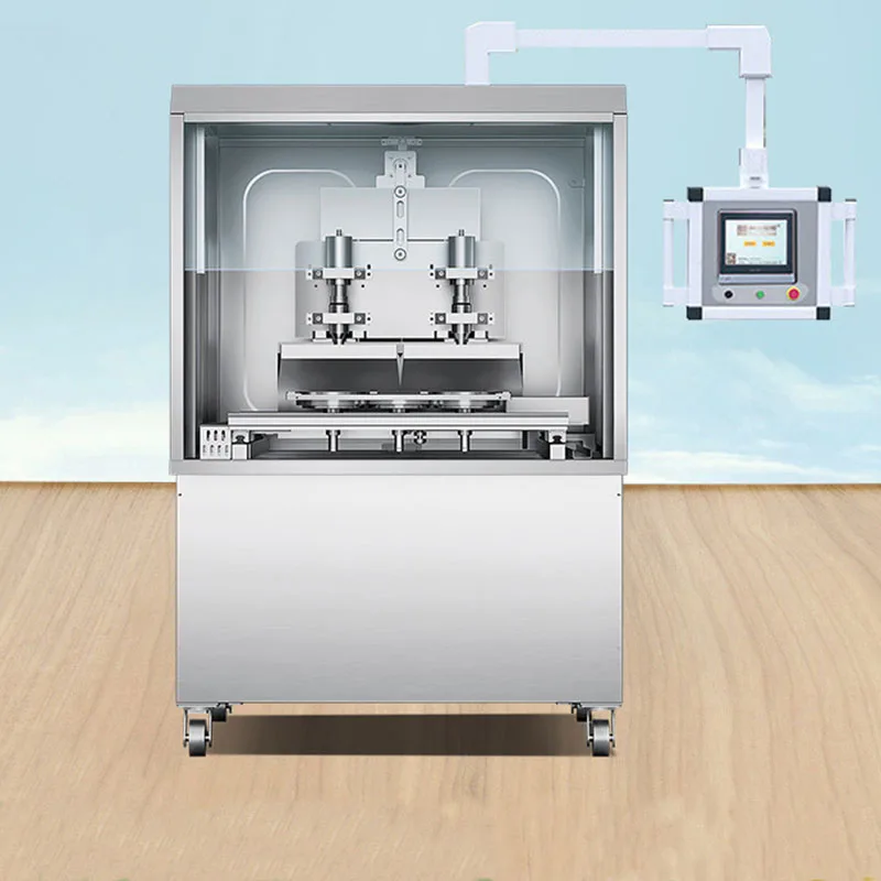 Bakery Commercial Electric Automatic Ultrasonic Cake Topper Cutter Slicer Set Cutting Machine