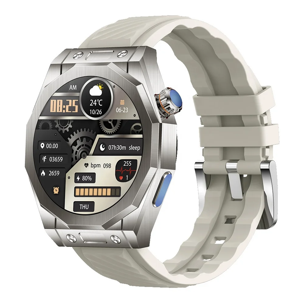 Fashion New Design Round Z83 Max Smart Watch Outdoor Sport Stainless Steel Strap Touch Smartwatch for Men