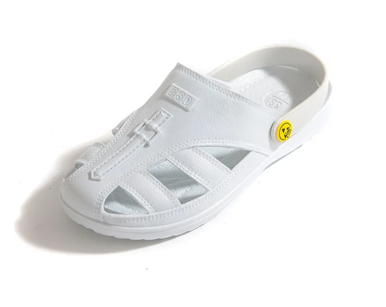 N032  Super Soft Cleanroom ESD sandal /Antistatic SPU Slipper/ESD Antistatic Slippers