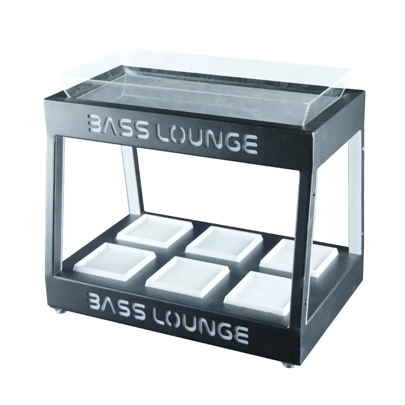 factory manufacturer Custom wholesale serving trays Luminous LED Lighting decorative For bar KTV Night Club