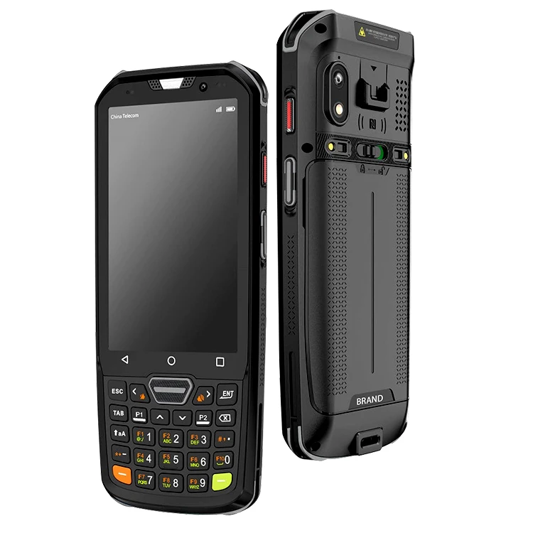Mobile Data Terminal Android Rugged Industrial Pda 1d 2d Laser Barcode Scanner Nfc Reader