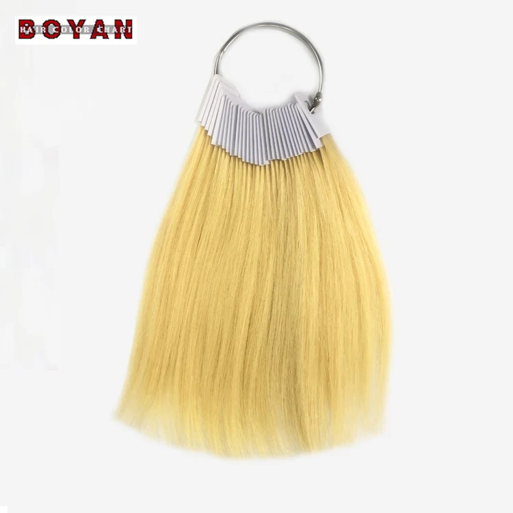 Boyan Private Label Human Hair Color Ring Catalog Hair Extension Colour Chart