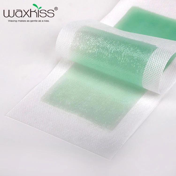 Waxkiss Double side eyebrow depilatory cold wax strips for hair removal