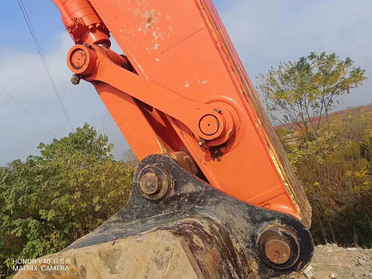 Лидер продаж б/у экскаватор среднего размера HITACHI ZX200 20 тонн подержанный с хорошим состоянием хода