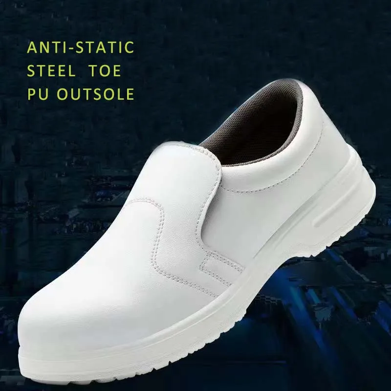 White shoes anti static dust-free workshop  safety shoes White Clean Room Nurse Safety Shoes