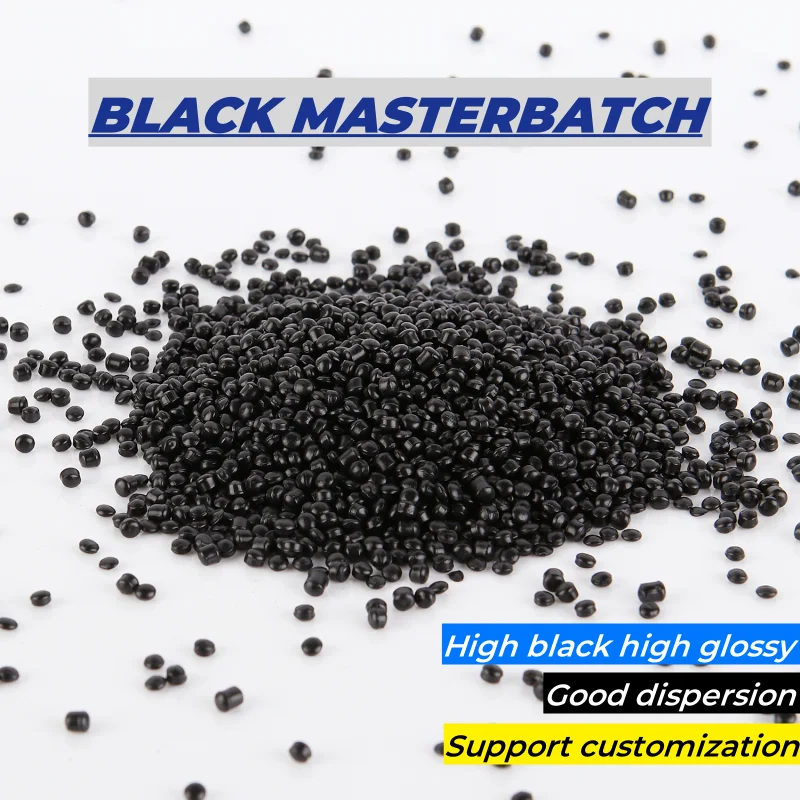 efficient masterabatch Plastic pellets 2023 black ldpe masterbatch with factory price pe bag