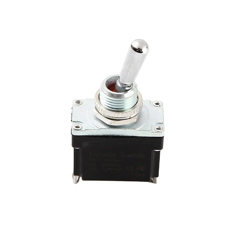Toowei onon 15a250vac 3 pin 2 way toggle switch waterproof switch
