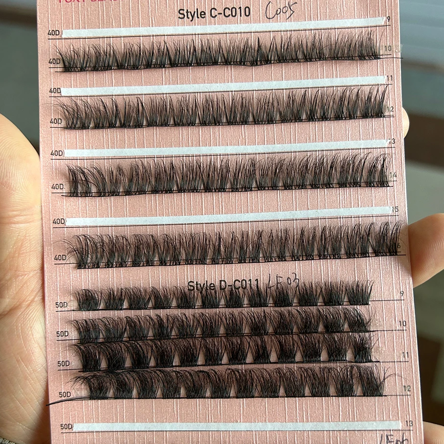 Lash DIY Segment Eyelash Extens DIY Cluster Lash Kit