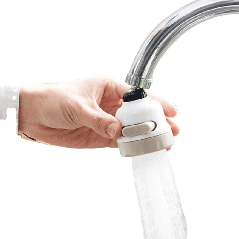 Kitchen Adjustable 360 Rotate Faucet Booster Tap Water Filter Adapter Extended Water Saving Device Nozzle Aerator Diffuser