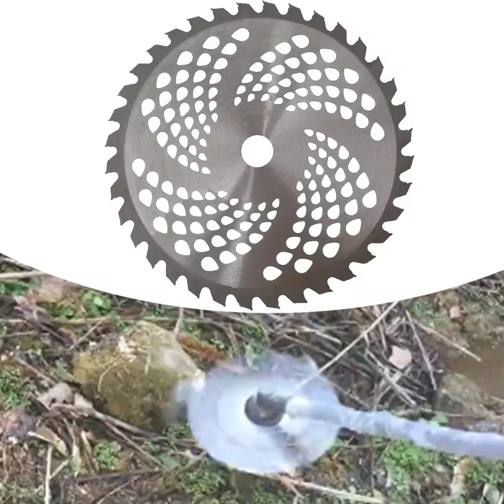 AutoErizo 9 Inch 36T Brush Cutter Saw Blade Brush Cutter Disc TCT Saw Blade Grass Trimmer Blade