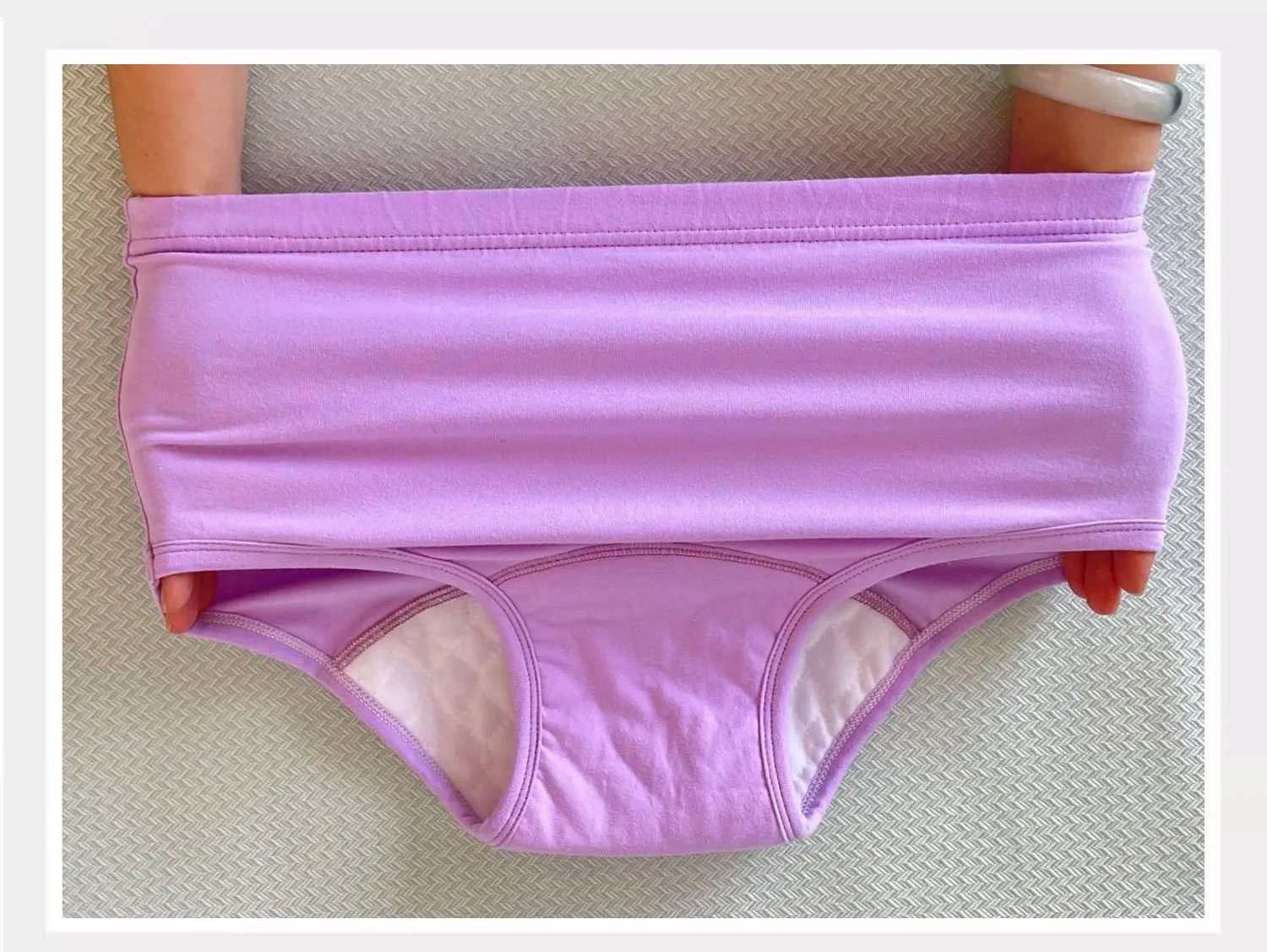 Leak Proof Protective Cotton Panties for Lady/girl for Women Knitted Microfiber Breathable Menstrual panties