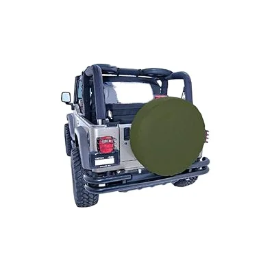 Подгонянный логотип внедорожник Внедорожник запасной холщовый чехол для шин оливково-зеленый водонепроницаемый с весом 300 г/кв. М