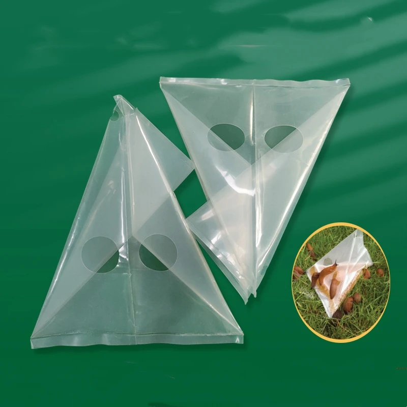Protecting Garden Snails Slugs Nasal Slugs Trapper Bags Garden Vegetable Plots Trapping Traps Transparent Plastic Trapper Bags